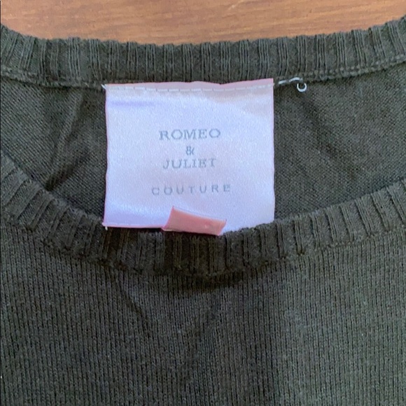 Romeo and Juliet couture Flared laced sweater - Picture 2 of 4